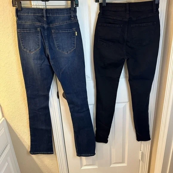 💜3/$15. 2 pairs of jeans size 7 juniors - Picture 10 of 12